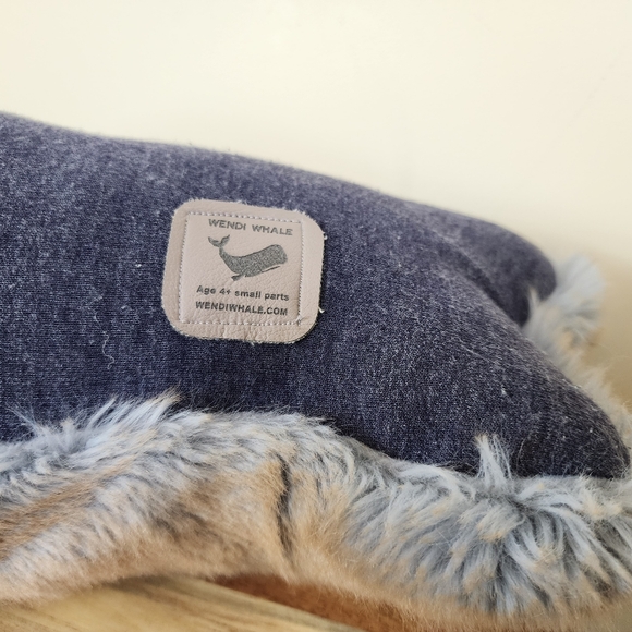 Wendi Whale Soft Belly Stuffed Plush Pillow Toy - Picture 3 of 5